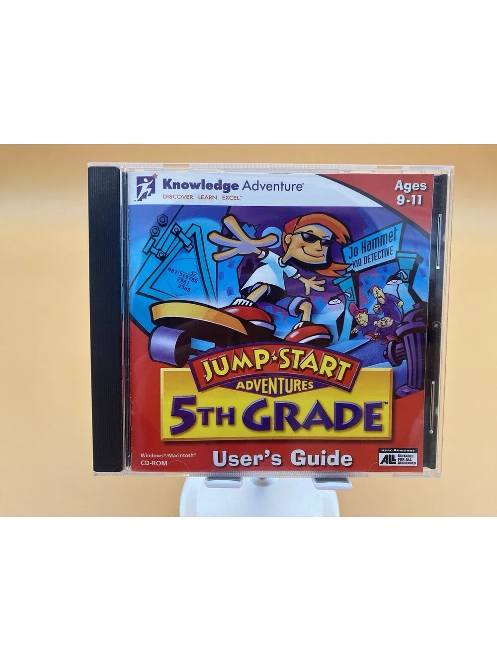 Jump Start Adventures 5th Grade Educational PC Game - 1997 Knowledge Adventure
